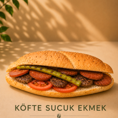 Köfte sucuk ekmek